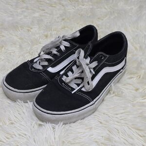 Vans Classic Black and White Sneakers